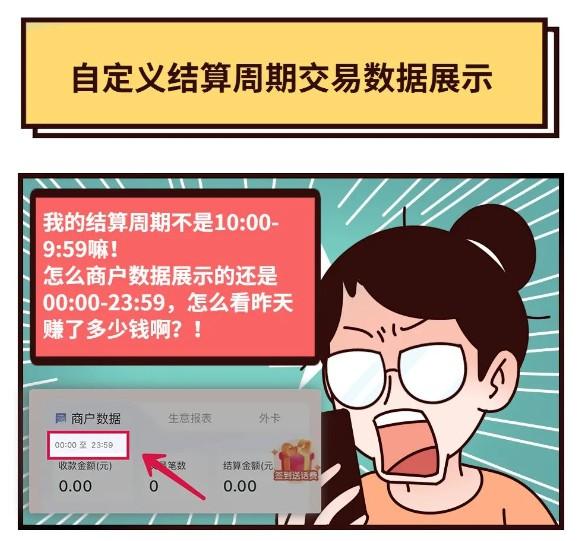 拉卡拉(自定義結(jié)算周期交易數(shù)據(jù)展示)精準(zhǔn)掌握交易動(dòng)態(tài)